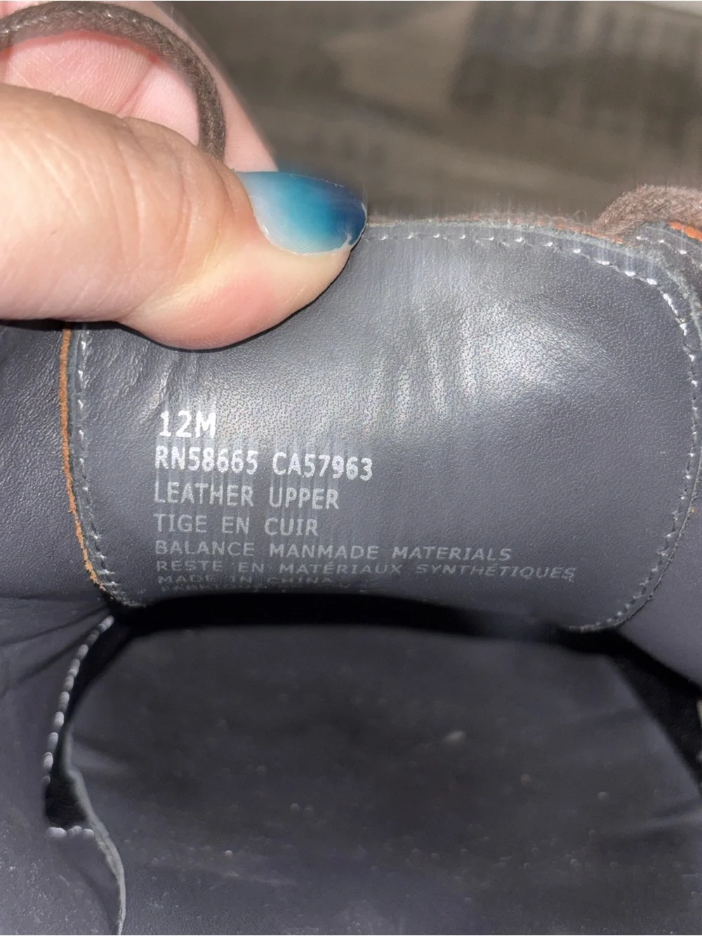 Nordstrom eyelet tabs